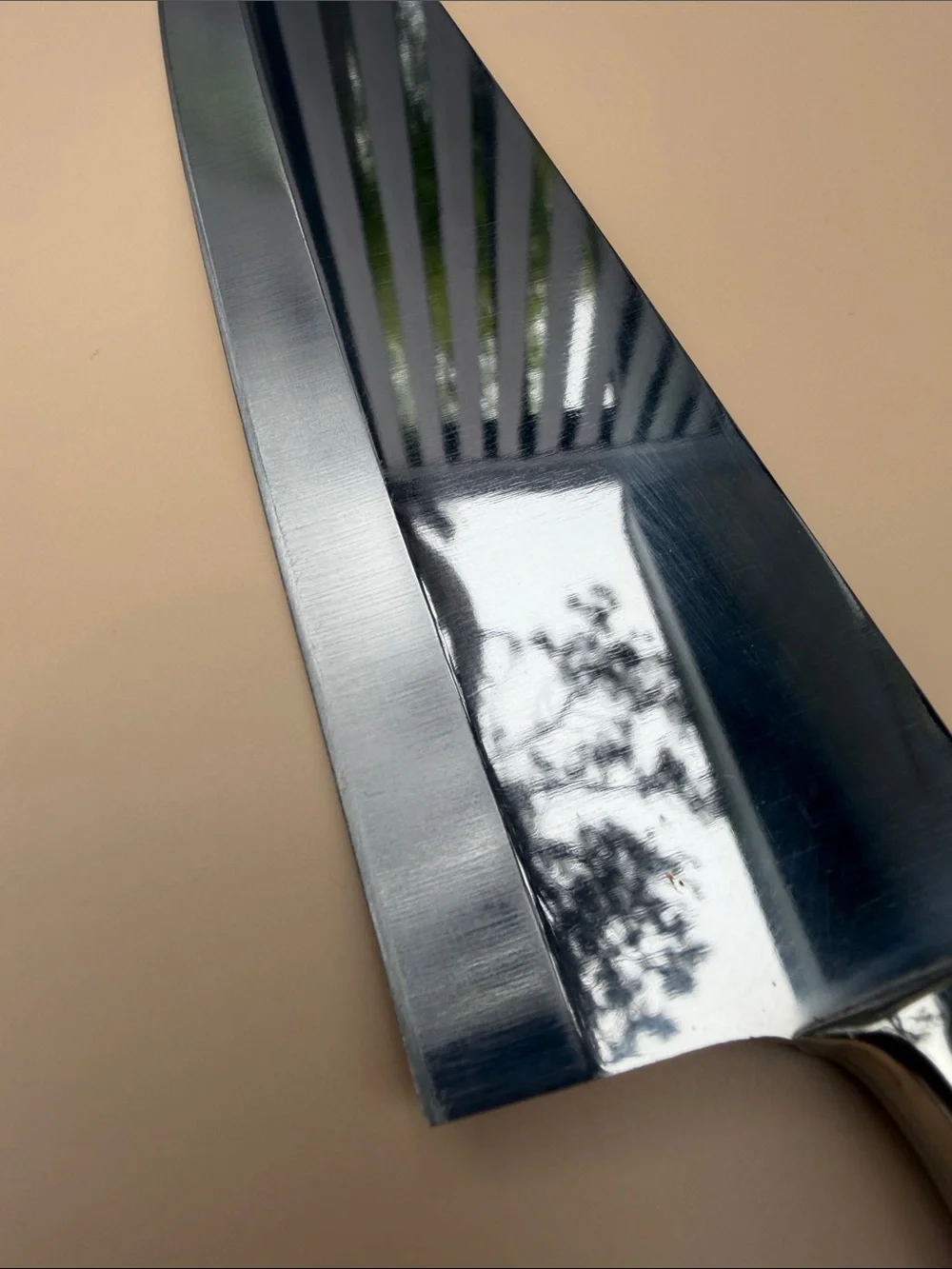 Handmade chefs knife - 9” blade, 10oz total weight